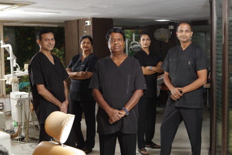 The Dr. Gowd's dental team