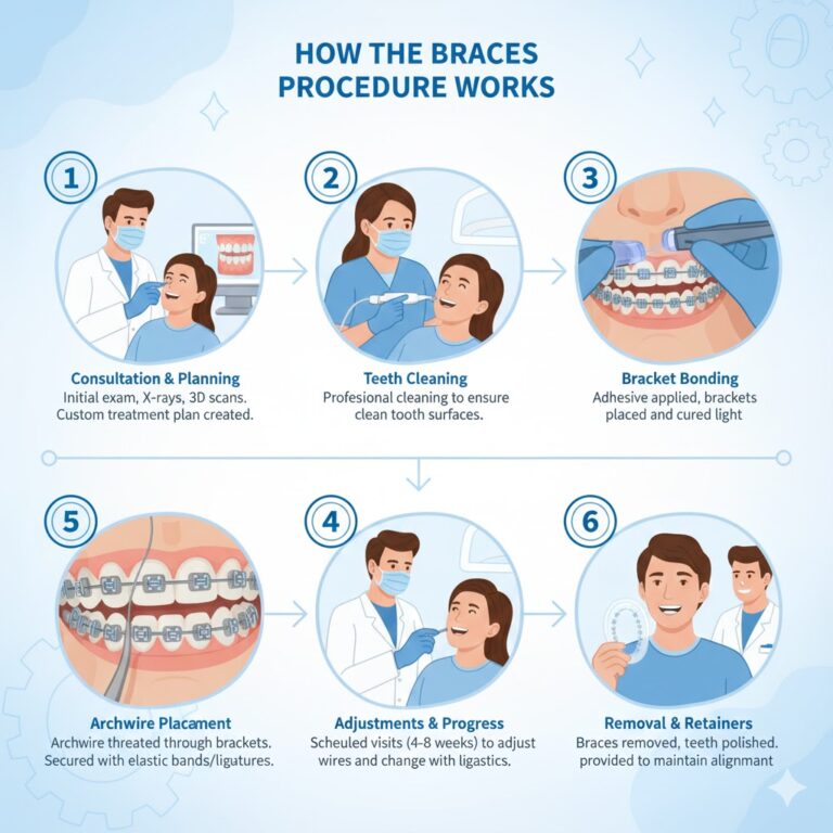 How the Braces Procedure Works