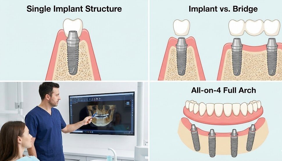 Types of Dental Implants available in Hyderabad