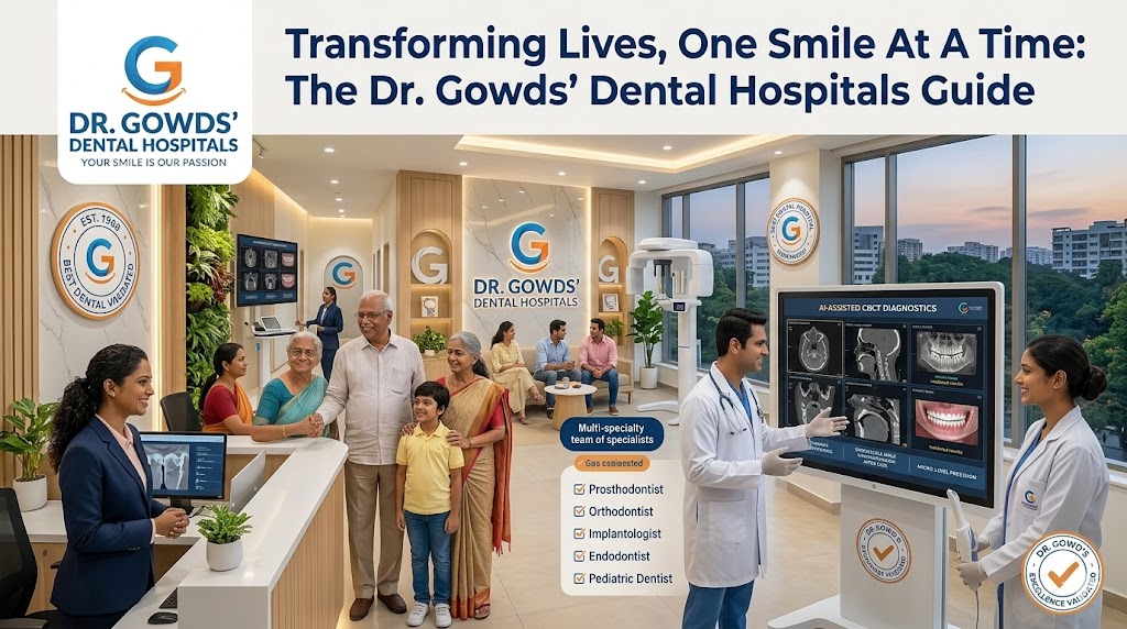 Why Dr Gowd's is a Famous Dental Hospital in Hyderabad meet the Best Dentist in Hyderabad