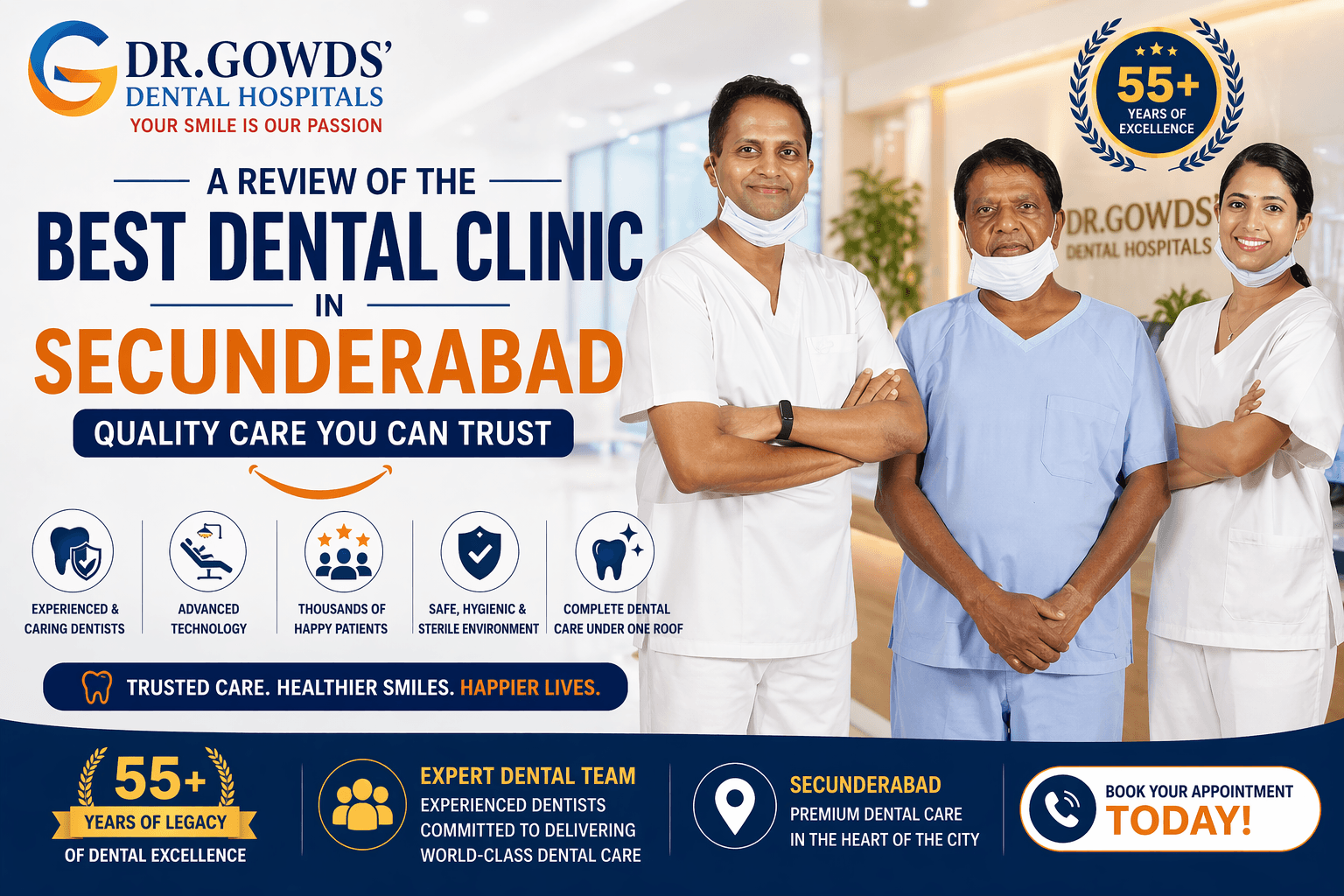 A Review of the Best Dental Clinic in Secunderabad- Quality Care You Can Trust