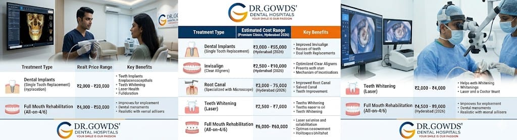 Dr. Gowds' Dental Hospitals | How to Choose the Right Dental Doctors in Hyderabad for Your Needs