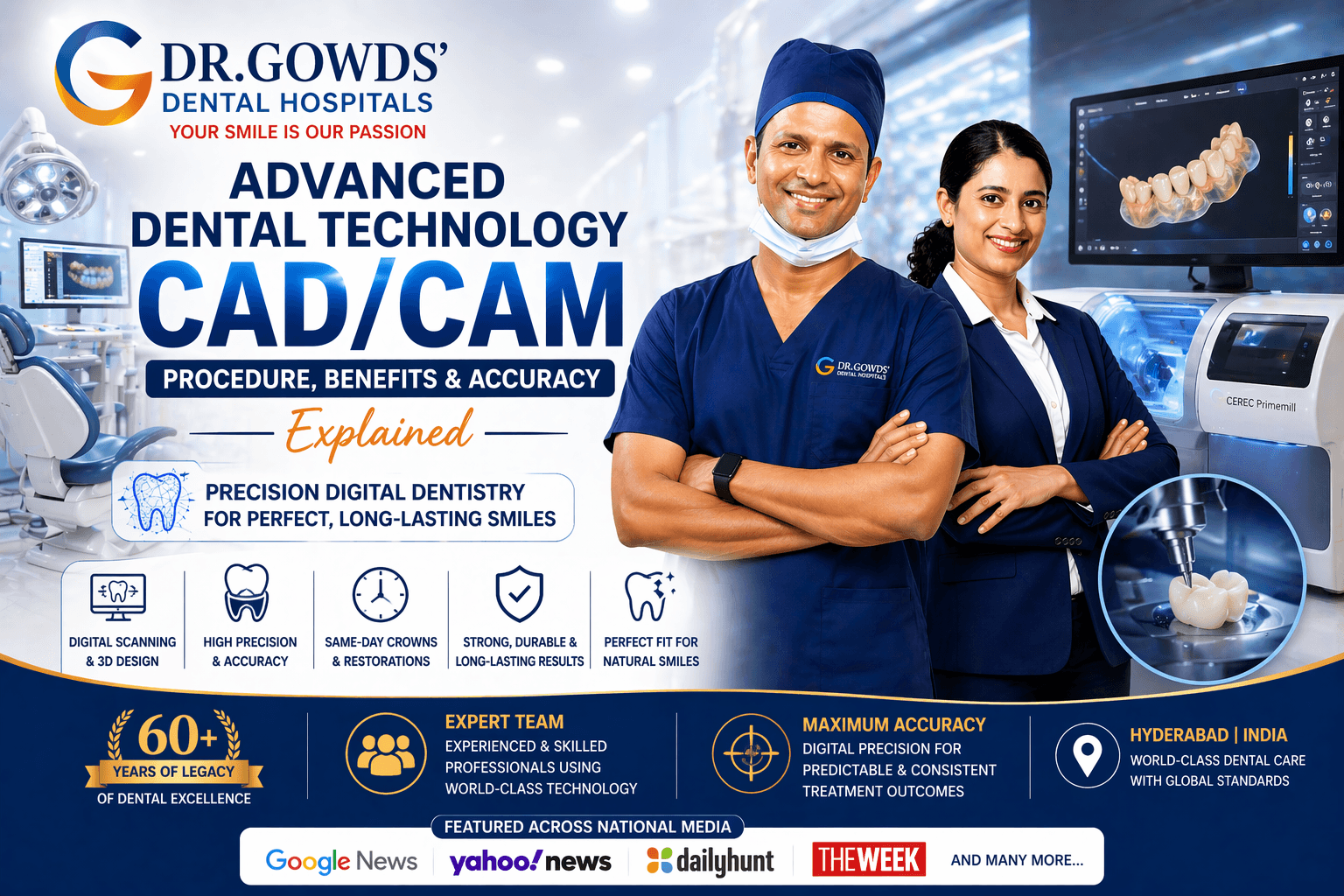 CAD CAM Procedure Benefits Accuracy CAD CAM Procedure, Benefits & Accuracy Explained