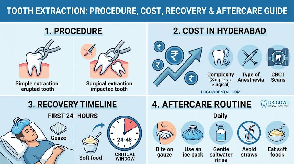 Dr. Gowds' Dental Hospitals | Dentist Tooth Removal in Hyderabad: Expert Guide | Dr. Gowds