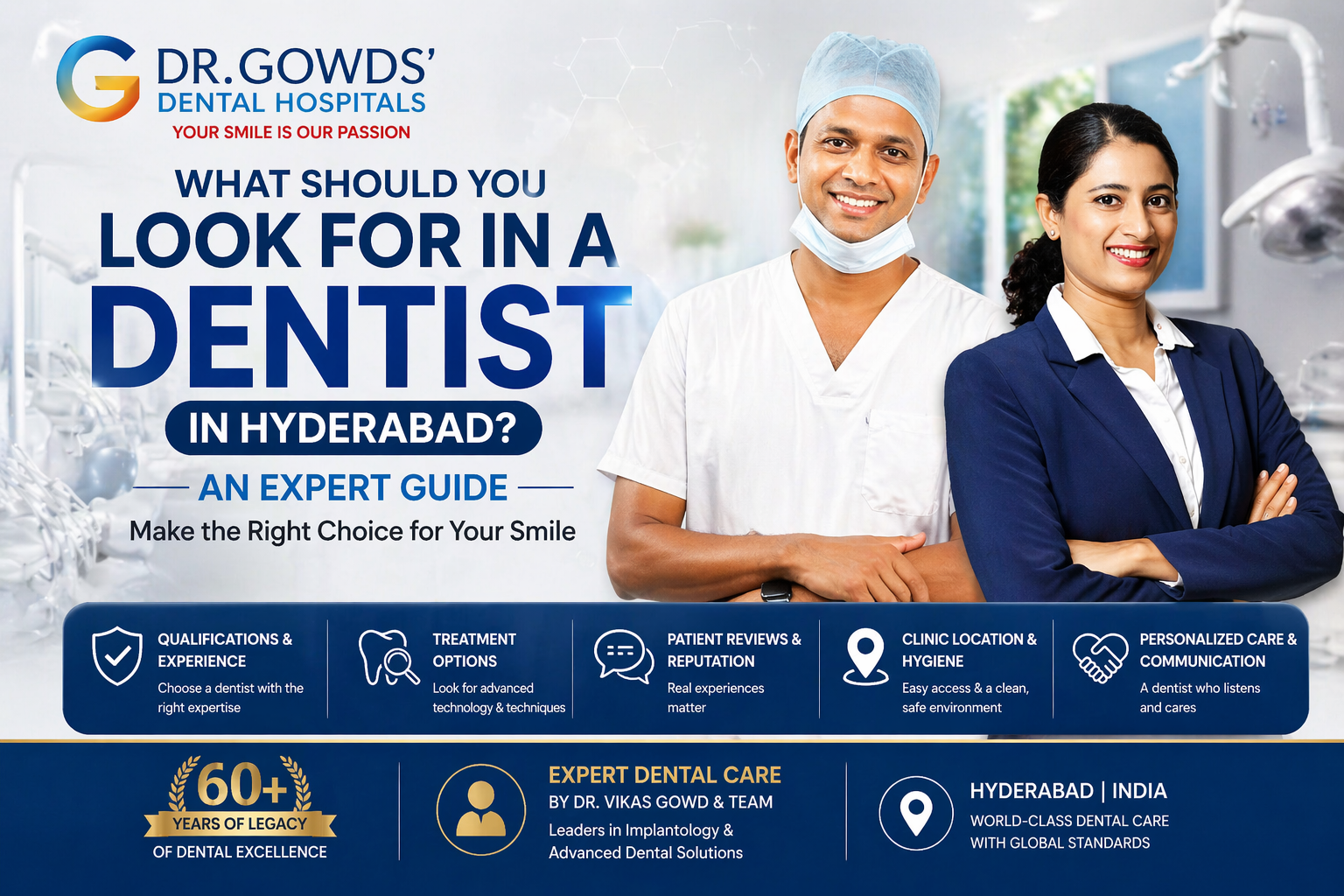 What Should You Look for in a Dentist in Hyderabad? An Expert Guide