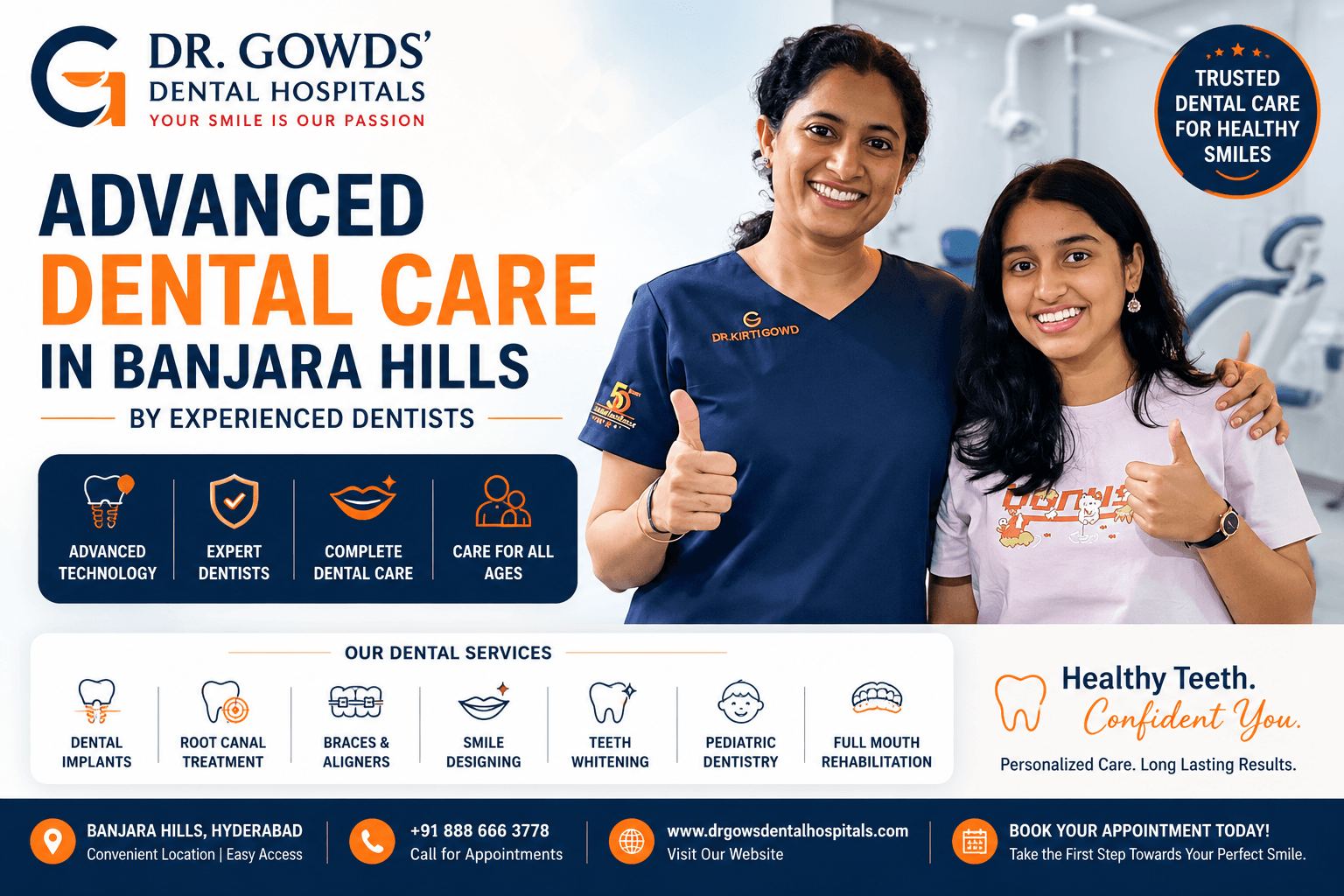 Advanced Dental Care in Banjara Hills by Experienced Dentists