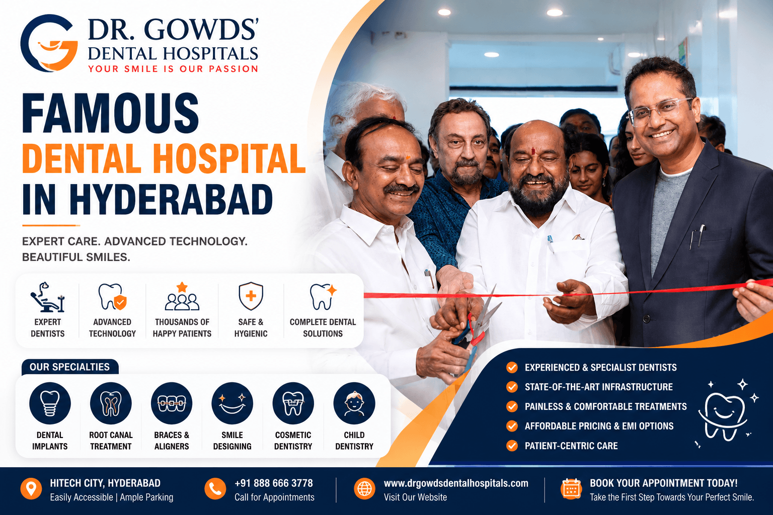 Famous Dental Hospital in Hyderabad