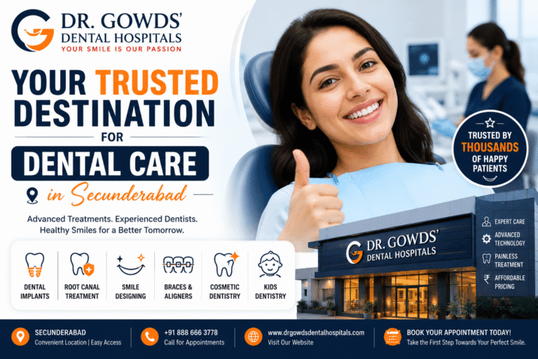 Your Trusted Destination for Dental Care in Secunderabad