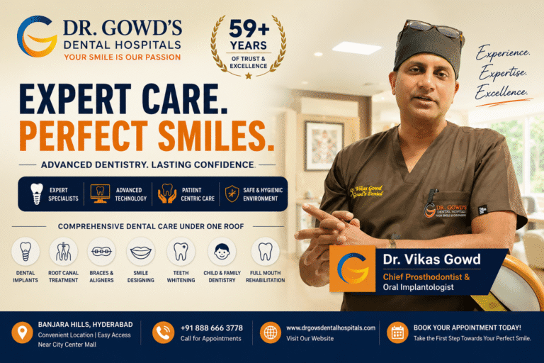 Best Dental Hospital in Hyderabad | 59+ Years of Trusted Dental Excellence