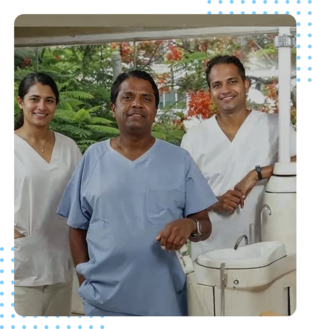 Dr. Keerti Gowd, Prof. Dr. Vikas Gowd and team at Dr. Gowds Dental Hospitals